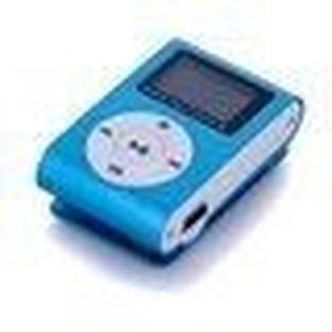 lot 27187 image: Dayan Cube Metal Clip Digital MP3 Player, Blue