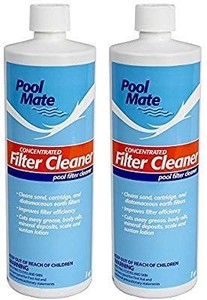 lot 27191 image: (4)Pool Mate Concentrated Filter Cleaner For Sand Cartridge