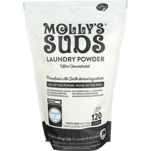 lot 27215 image: Mollys Suds Laundry Powder 120 Loads - Unscented