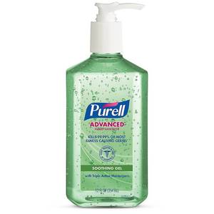 lot 27225 image: PURELL Advanced Hand Sanitizer Soothing Gel with Aloe and Vitamin E - 12 fl oz