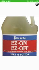 lot 27231 image: Star brite E-Z On E-Z Off Boat Bottom Hull Cleaner, 1 Gallon