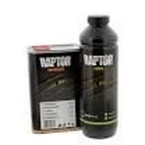 lot 27249 image: U-Pol Raptor Truck Bed Liner & Hardener Base, Clear Tintable, 750 ml Upol