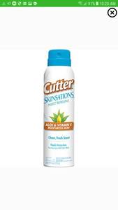 lot 27261 image: (2) Cutter Skinsations 6oz Aerosol