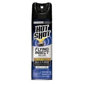 lot 27262 image: Hot Shot Flying Insect Killer, Labels Warped