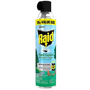 lot 27263 image: (12) Raid Yard Guard Mosquito Fogger, 20 Ounces, 1 Damaged