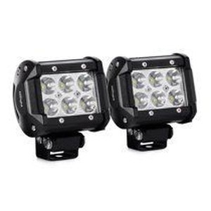 lot 27284 image: Nilight LED Bar Mount for SUV, Boat, 4 Jeep Lamp, Off-Road, 2 Lights