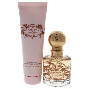 lot 27502 image: Jessica Simpson Fancy 1.7oz Eau De Parfum Spray, 3oz Body Lotion 2 Pc Gift Set