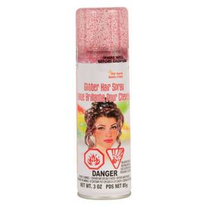 lot 27525 image: Halloween Glitter Hairspray Red