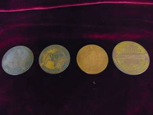 lot 1185 image: 4 Various Tokens