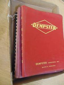 lot 1244 image: Vintage Dempster Catalogs