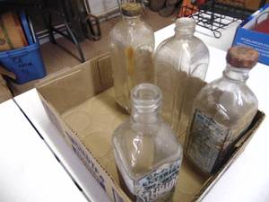 lot 1291 image: 4 Embalming Fluid Bottles