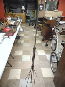 lot 1308 image: Lightning Rod 5 feet tall