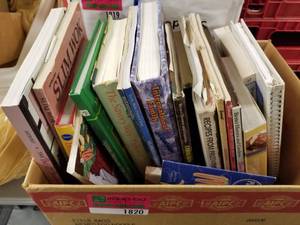 lot 1820 image: Various Cookbooks