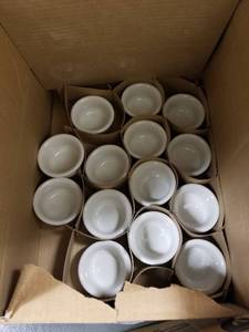 lot 1830 image: Table Skirts, Sauce Dishes, Candle Holders
