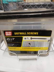 lot 3812 image: #6 x 2 Drywall Screws
