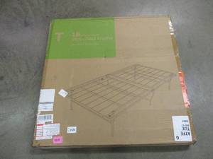 lot 17 image: 18inch Premium Metal Bed Frame TWIN SIZE
