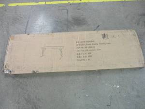 lot 9 image: 18 x 60 Plastic Folding Training Table