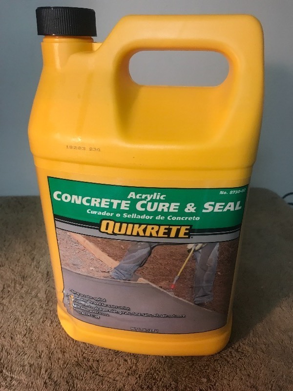 lot 1029 image: Gallon acrylic concrete cure and seal by quikrete