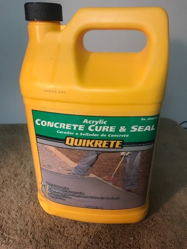 lot 1030 image: Gallon acrylic concrete cure and seal by quikrete