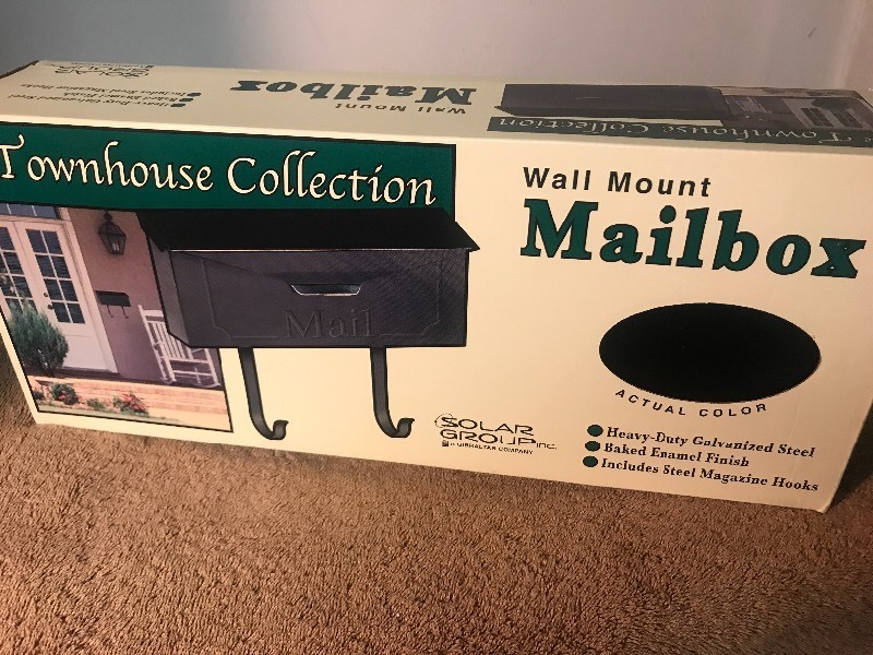 lot 3 image: New mailbox