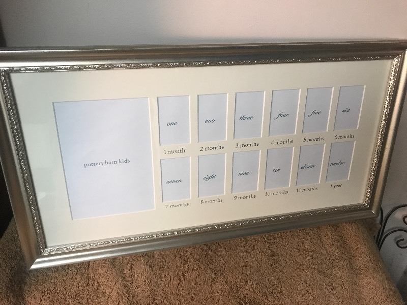 lot 55 image: Nice gift for grandparents babies first year pictures or use them as school pictures new frame