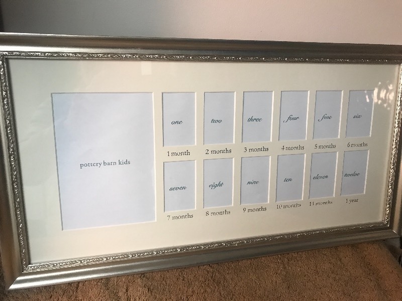 lot 56 image: Nice gift for grandparents babies first year pictures or use them as school pictures new frame