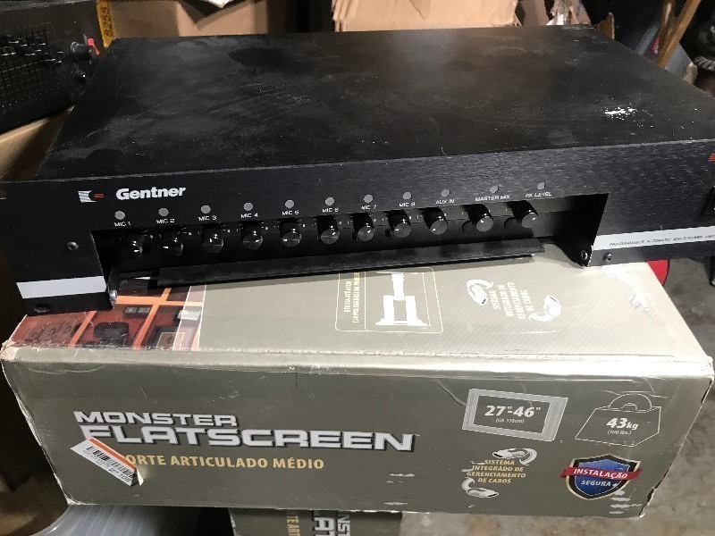 lot 792 image: Rack system style mic controller  as pictured
