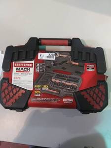 lot 3268 image: Mach Series Socket Wrench Set 83 Pc