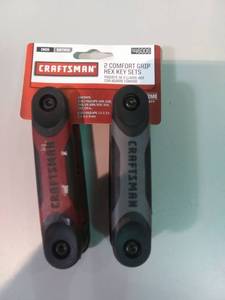 lot 3278 image: 2 Comfort Grip Hex Key Sets