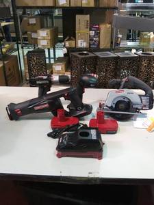 lot 3281 image: 5 Piece Cordless Set