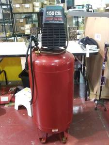lot 3287 image: Air Compressor 26 Gallon 1.5 HP