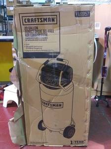 lot 3288 image: Air Compressor 20 Gallon 1.8 HP