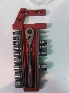 lot 3296 image: 38 Socket Set Missing Pieces