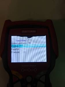 lot 3306 image: Diagnostic Scan Tool FixAssist OBD2  ABS Cracked Screen