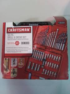 lot 3313 image: 50 Piece Drill And Driver Set