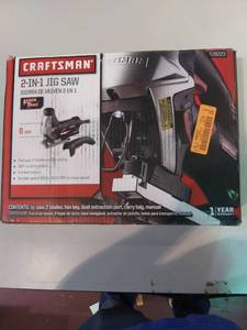 lot 3360 image: Craftsman 2-in-1 Jig Saw 6 Amp 928223