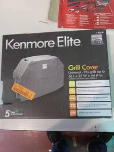 lot 3371 image: Grill Cover 56 L x 25 W x 44 H