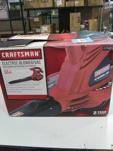 lot 3399 image: Electric BlowerVac 12 Amp