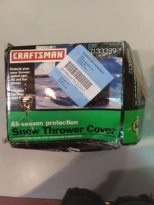lot 3416 image: Snow Thrower Cover