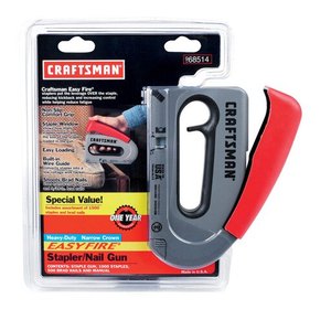 lot 3439 image: Craftsman Easy Fire Forward Action Stapler & Nail Gun (00968514)
