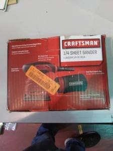 lot 3443 image: 14 Sheet Sander