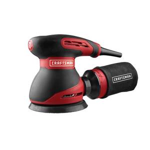 lot 3454 image: Craftsman ORBIT SANDER 2.8AMP 5 Orbital Palm Tool Dust Bag 2110