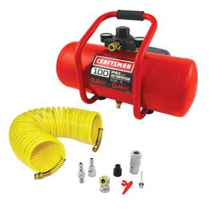 lot 3488 image: CM 3GAL OIL FREE COMPRESSOR