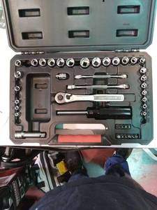 lot 3503 image: 58 Piece Mechanics Tool Set