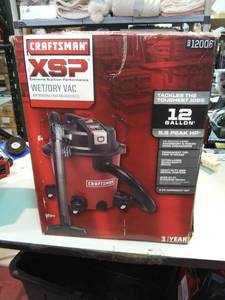 lot 3517 image: XSP WetDry Vac 12 Gallon