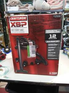 lot 3529 image: XSP WetDry Vac 12 Gallon