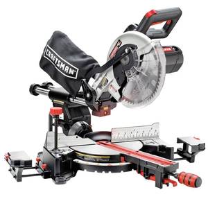 lot 9009 image: Craftsman 10 Sliding Compound Miter Saw (00921237)