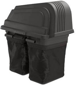 lot 9023 image: 6 Bushel 2-Bin Soft Bagger for 42 Lawn Tractors