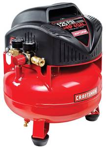 lot 9046 image: 4 Gallon oil free pancake air compressor