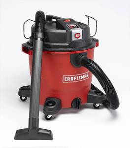 lot 9053 image: Craftsman XSP 16 gal. 6.5 HP WetDry Vac Set